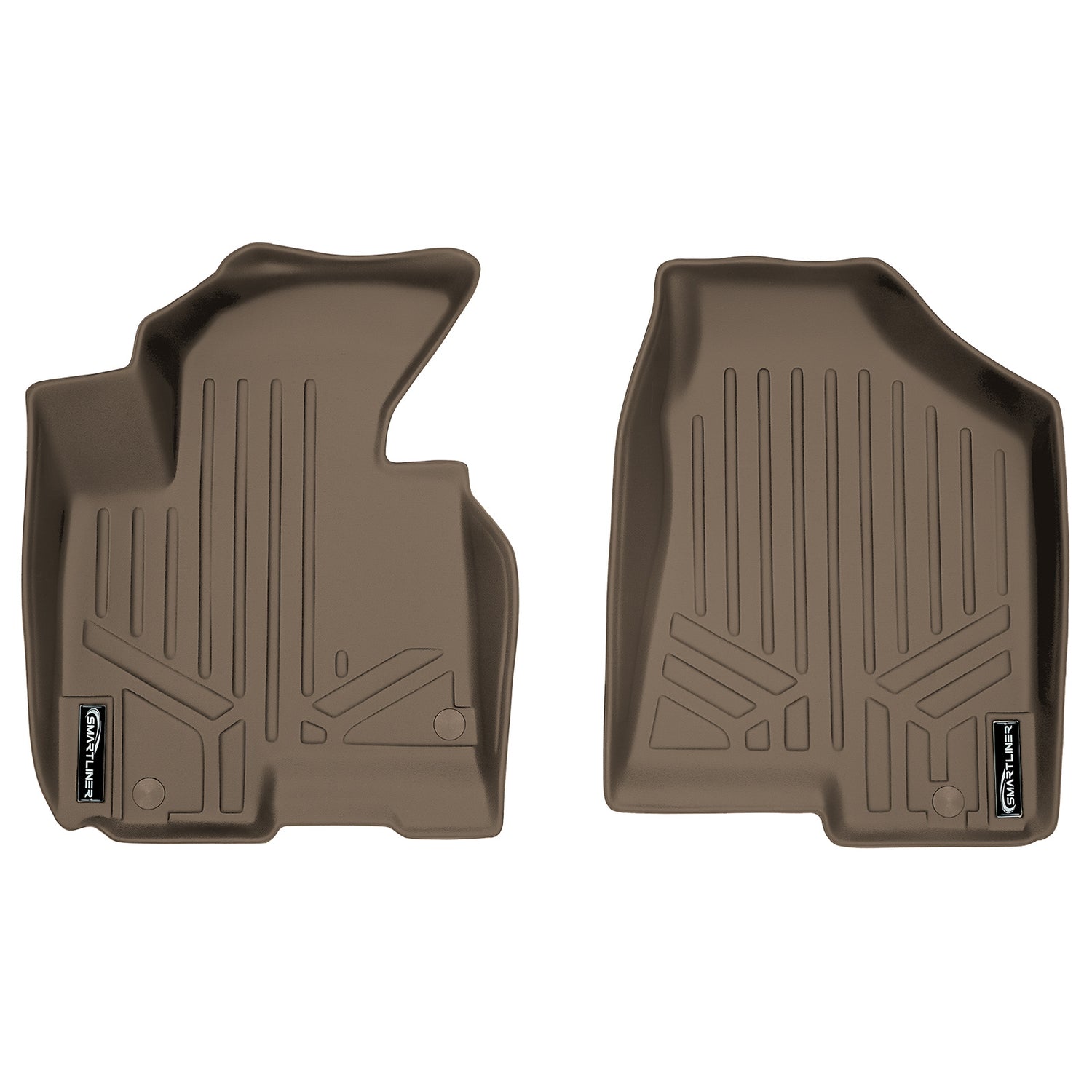 Floor Mats 1st Row Liner Set Tan <br> 11-13 Kia Sportage10-13 Hyundai Tucson