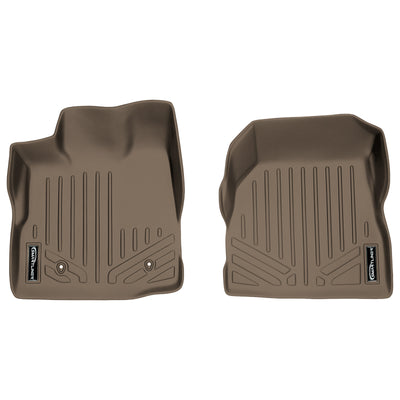 Floor Mats 1st Row Liner Set Tan <br> 10-11 Chevrolet Equinox10-11 GMC Terrain