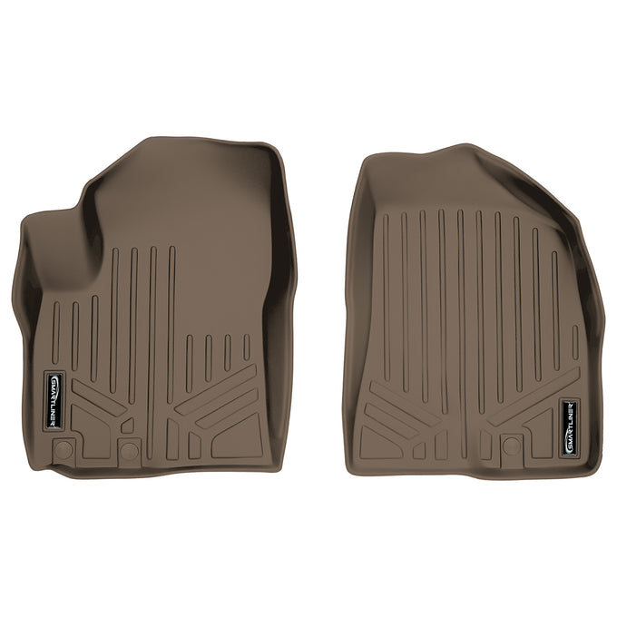 Floor Mats 1st Row Liner Set Tan <br> 11-13 Kia Sorento