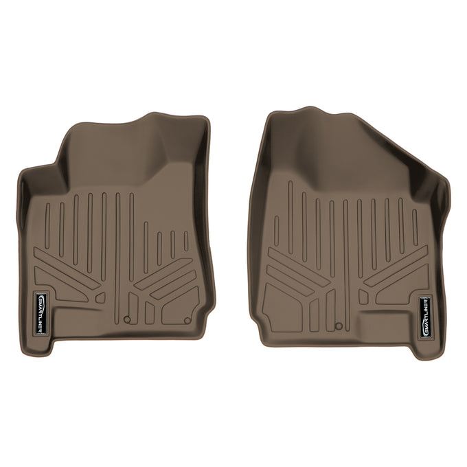 Floor Mats 1st Row Liner Set Tan <br> 10-16 Cadillac SRX