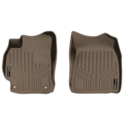 Floor Mats 1st Row Liner Set Tan <br> 12-15 Toyota Camry