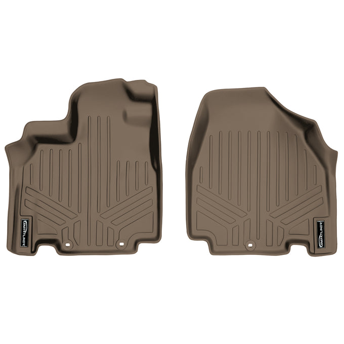 Floor Mats 1st Row Liner Set Tan <br> 11-17 Honda Odyssey