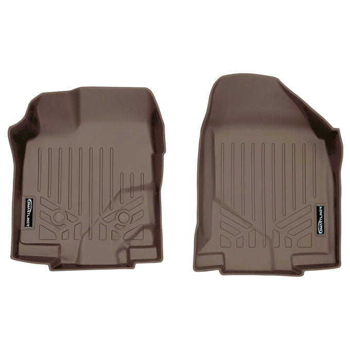 Floor Mats 1st Row Liner Set Tan <br> 11-14 Ford Edge11-15 Lincoln MKX