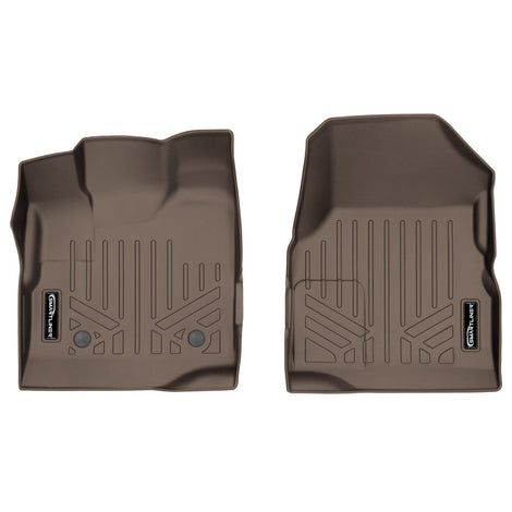 Floor Mats 1st Row Liner Set Tan <br> 11-17 Chevrolet Equinox11-17 GMC Terrain
