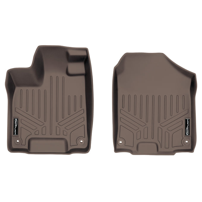 Floor Mats 1st Row Liner Set Tan <br> 16-22 Honda Pilot