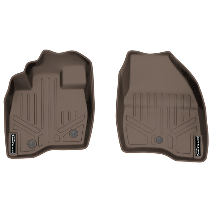 Floor Mats 1st Row Liner Set Tan <br> 17-19 Ford Explorer