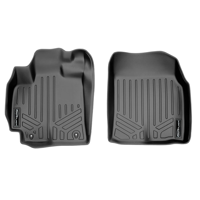 Floor Mats 1st Row Liner Set Grey <br> 09-13 Toyota Corolla