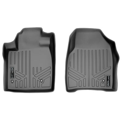 Floor Mats 1st Row Liner Set Grey <br> 09-15 Honda Pilot