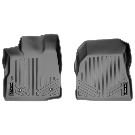 Floor Mats 1st Row Liner Set Grey <br> 10-11 Chevrolet Equinox10-11 GMC Terrain