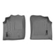 Floor Mats 1st Row Liner Set Grey <br> 12-14 Hilux Vigo