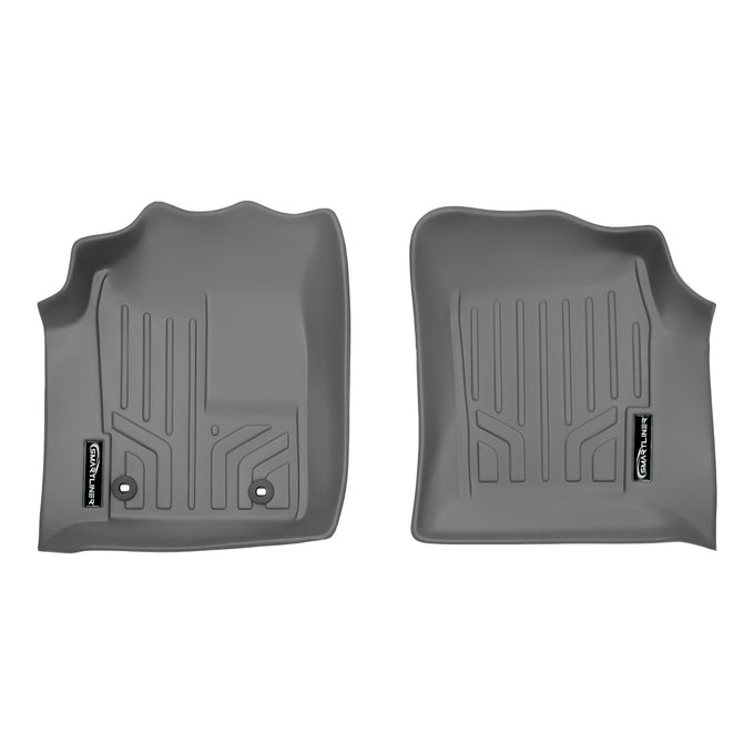 Floor Mats 1st Row Liner Set Grey <br> 12-14 Hilux Vigo