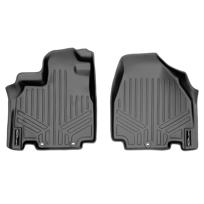 Floor Mats 1st Row Liner Set Grey <br> 11-17 Honda Odyssey<br/>