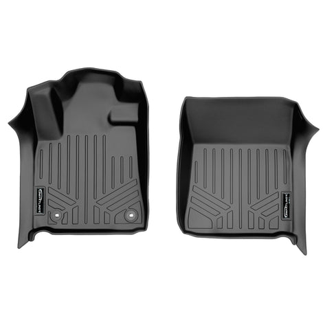 Floor Mats 1st Row Liner Set Grey <br> 12-21 Toyota Tundra12-21 Toyota Sequoia