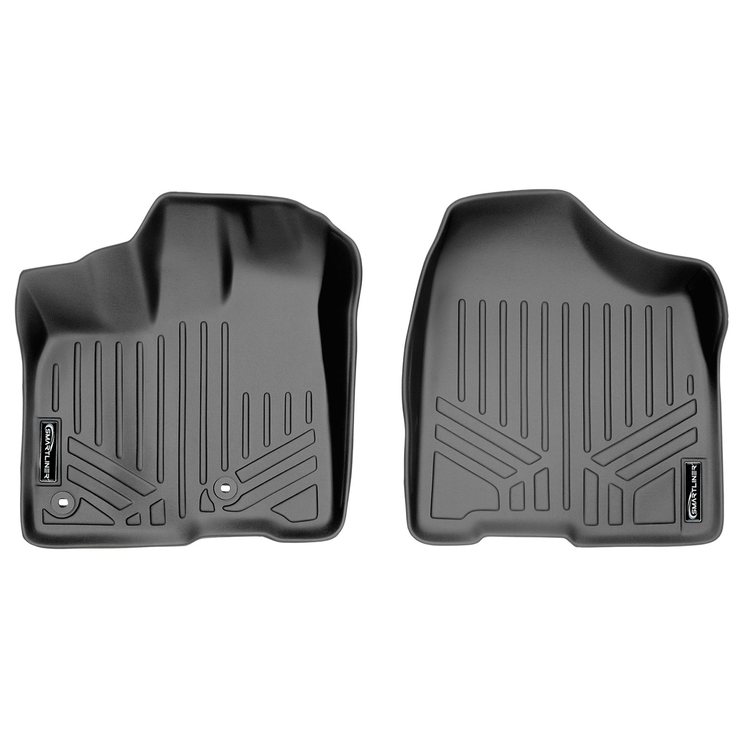 Floor Mats 1st Row Liner Set Grey <br> 13-20 Toyota Sienna