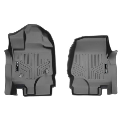 1st Row Gray Floor Liner <br> 22-23 Ford F-150 Lightning
