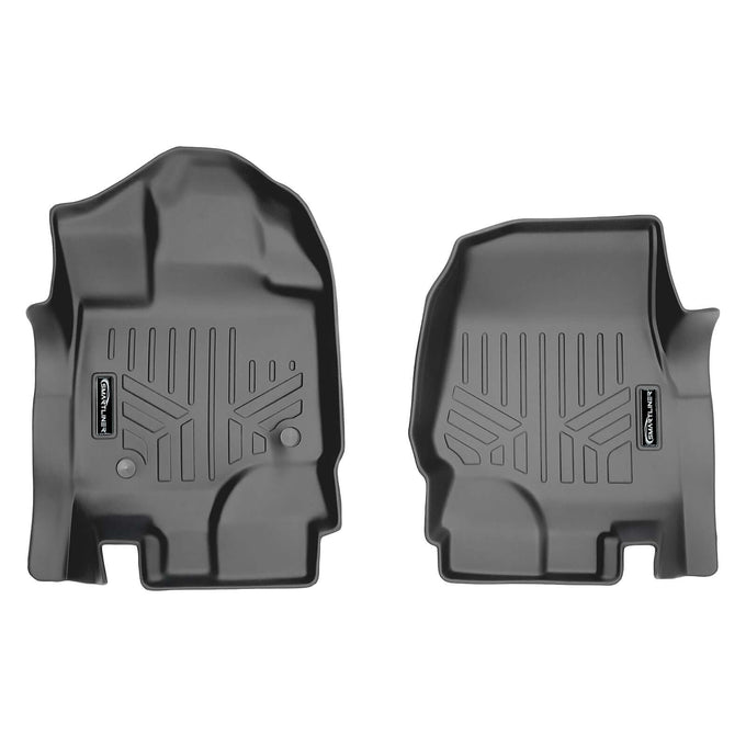 1st Row Gray Floor Liner <br> 22-23 Ford F-150 Lightning