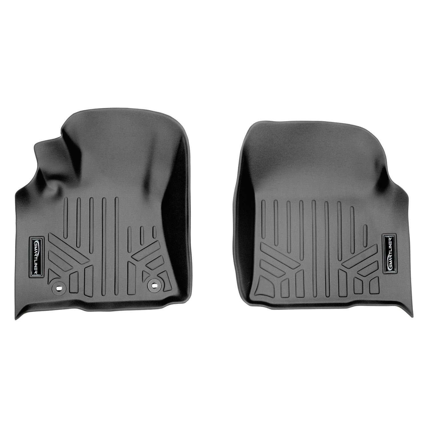 Floor Mats 1st Row Liner Set Grey <br> 15-18 Hilux REVO