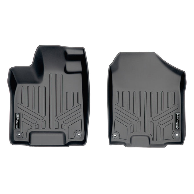 Floor Mats 1st Row Liner Set Grey <br> 16-22 Honda Pilot