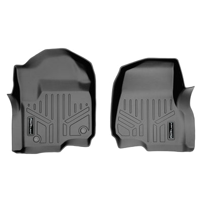 Floor Mats 1st Row Liner Set Grey <br> 17¨C22 Ford F-250/350 Super Duty Crew/SuperCab