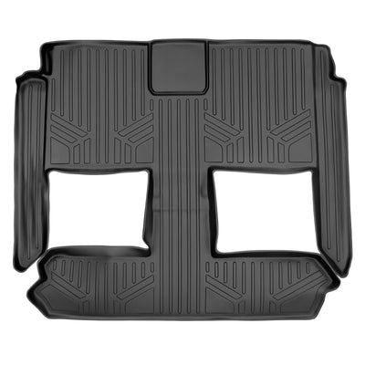 Floor Mats 2nd and 3rd Row Liner <br> 08-20 Dodge Caravan08-16 Chrysler Town & Country