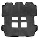 Floor Mats 2nd and 3rd Row Liner <br> 11-17 Honda Odyssey