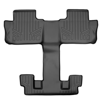Floor Mats 2nd and 3rd Row Liner <br> 17-21 GMC Acadia with Bucket Seats