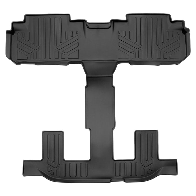 Floor Mats 2nd and 3rd Row Liner <br> 19-23 Subaru Ascent With 2nd Row Bucket Seats