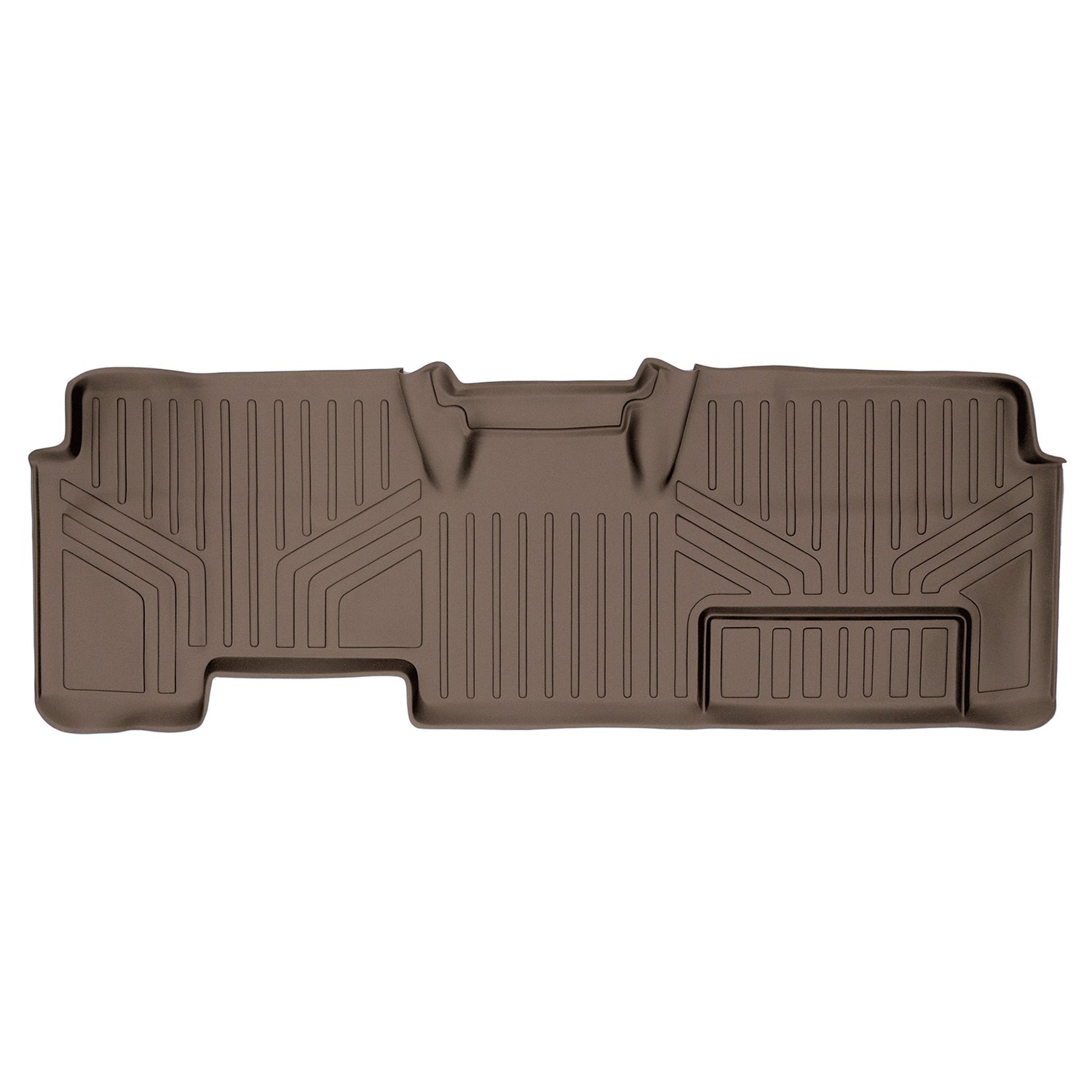Floor Mats 2nd Row Liner Tan <br> 09-14 Ford F-150 SuperCab/Extended Cab