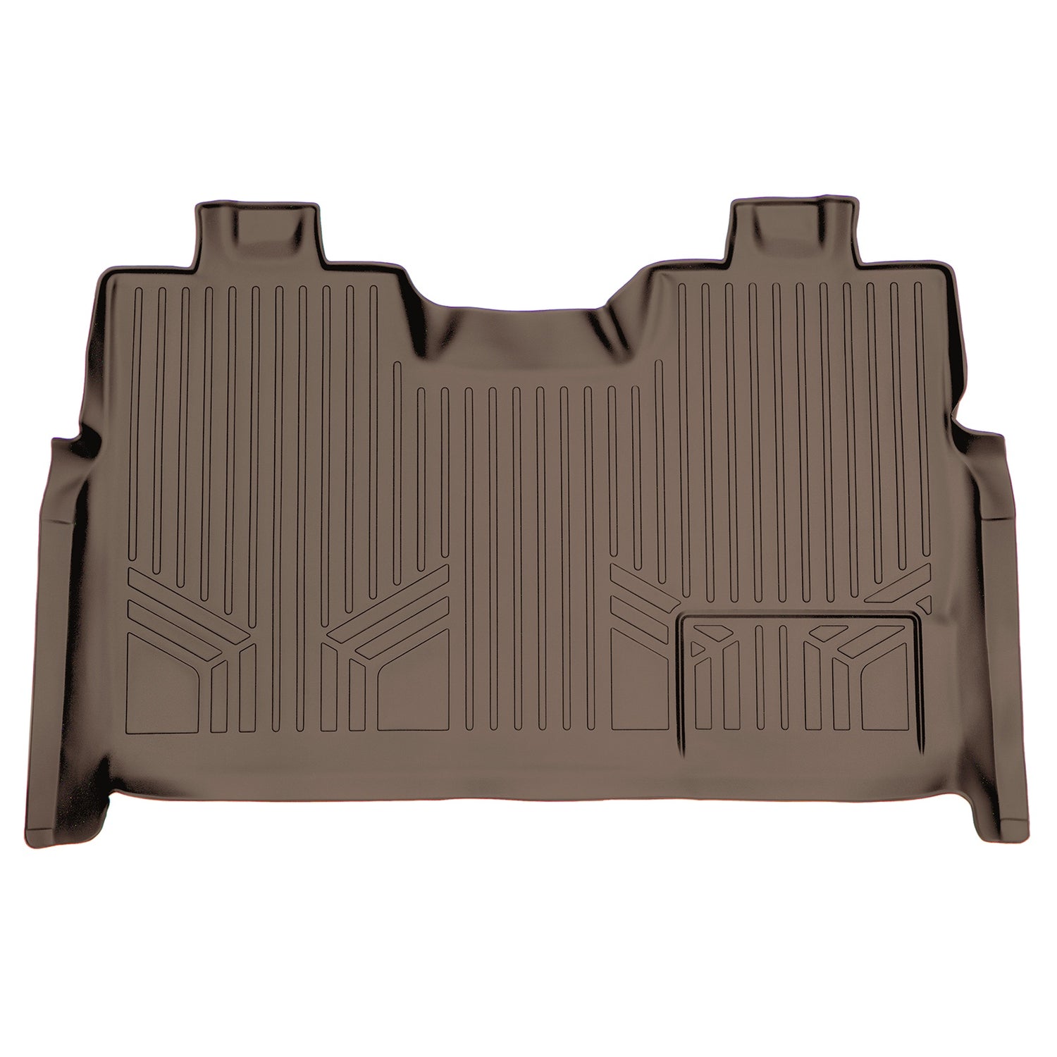 Floor Mats 2nd Row Liner Tan <br> 09-14 Ford F-150 SuperCrew Cab