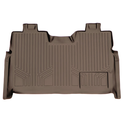 Floor Mats 2nd Row Liner Tan <br> 09-14 Ford F-150 SuperCrew Cab