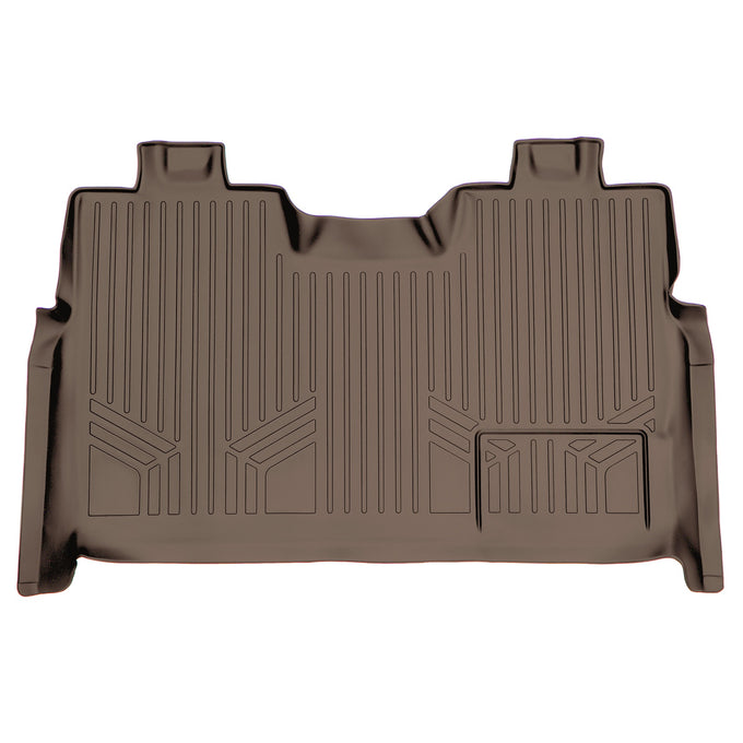 Floor Mats 2nd Row Liner Tan <br> 09-14 Ford F-150 SuperCrew Cab