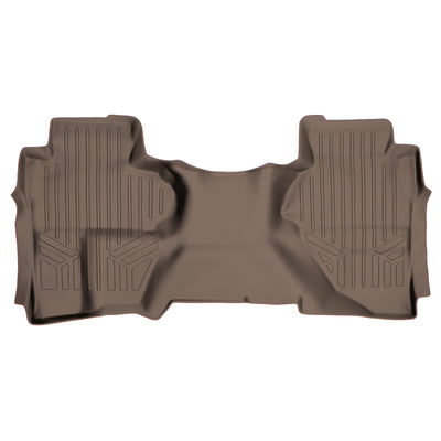 Floor Mats 2nd Row Liner Tan <br> 14¨C19 Chevy/GMC 1500¨C3500 HD Double Cab