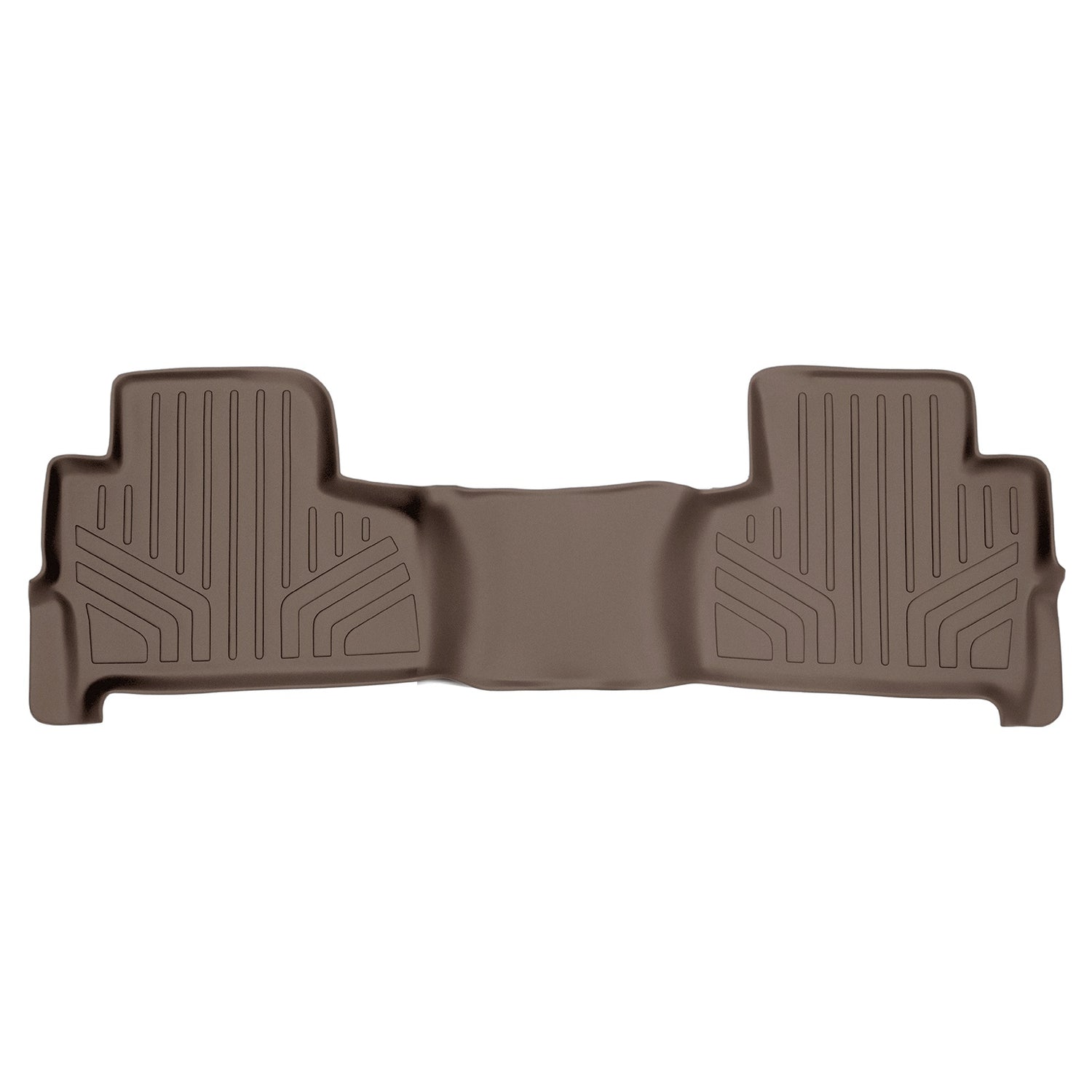 Floor Mats 2nd Row Liner Tan <br> 15-20 Chevrolet Tahoe15-20 GMC Yukon