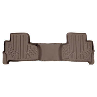 Floor Mats 2nd Row Liner Tan <br> 15-20 Chevrolet Tahoe15-20 GMC Yukon