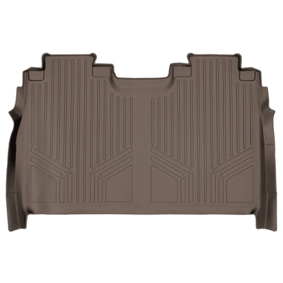 Floor Mats 2nd Row Liner Tan <br> 15-22 Ford F-150 Super Crew Cab