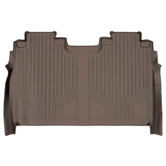 Floor Mats 2nd Row Liner Tan <br> 15-22 Ford F-150 Super Crew Cab
