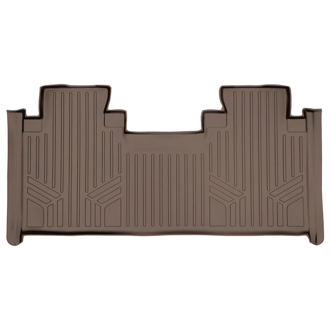 Floor Mats 2nd Row Liner Tan <br> 15-22 Ford F-150 SuperCab With Front Bench Seats
