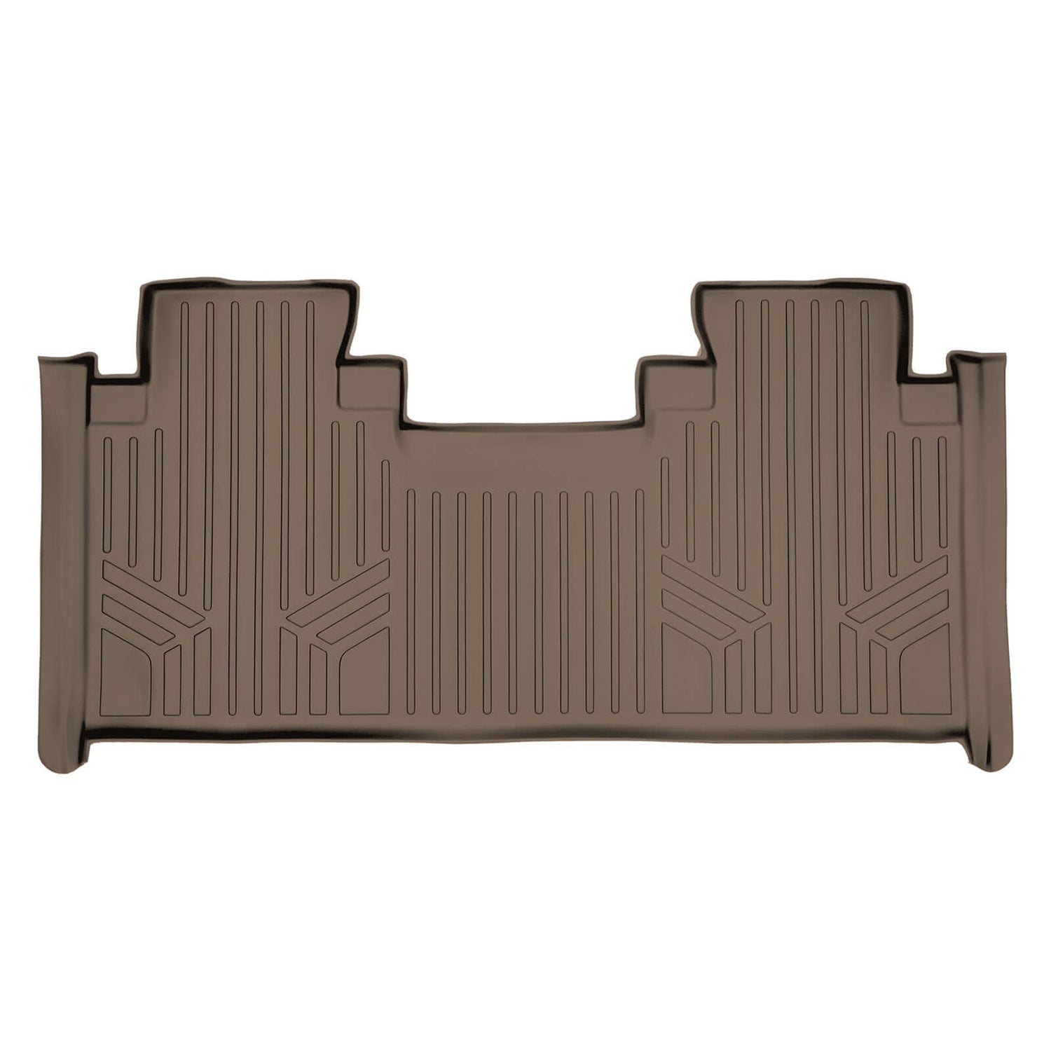 Floor Mats 2nd Row Liner Tan <br> 17¨C22 Ford F-250/350 SD SuperCab w/ Front Bench
