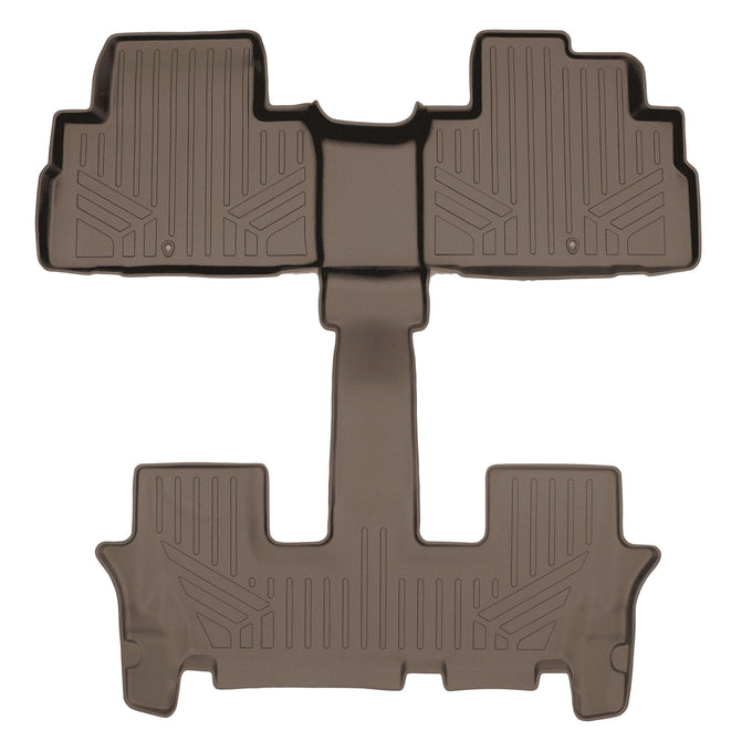 Tan 2nd & 3rd Row Floor Liner <br> 20-23 Kia Telluride