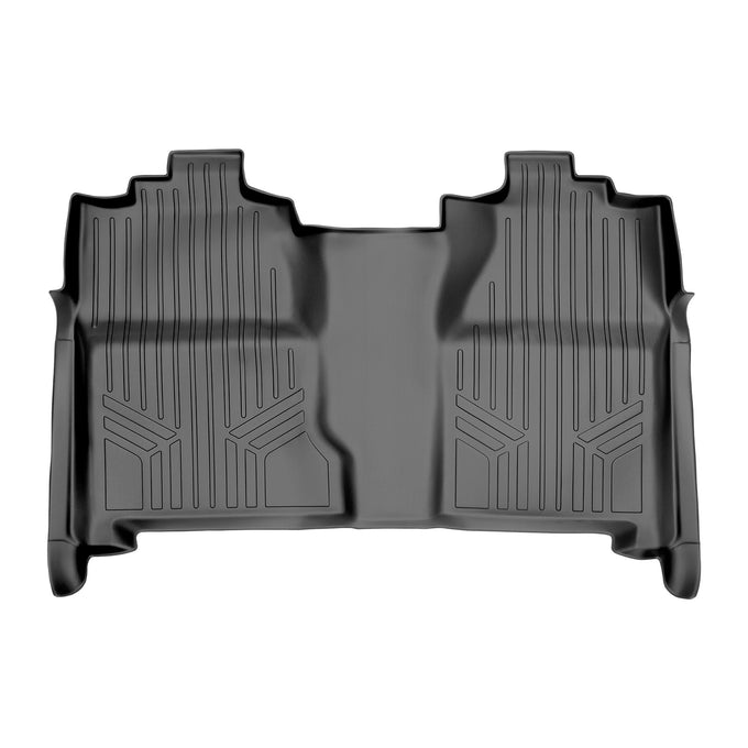 Floor Mats 2nd Row Liner Grey <br> 07¨C14 Chevy/GMC 1500¨C3500 Crew Cab