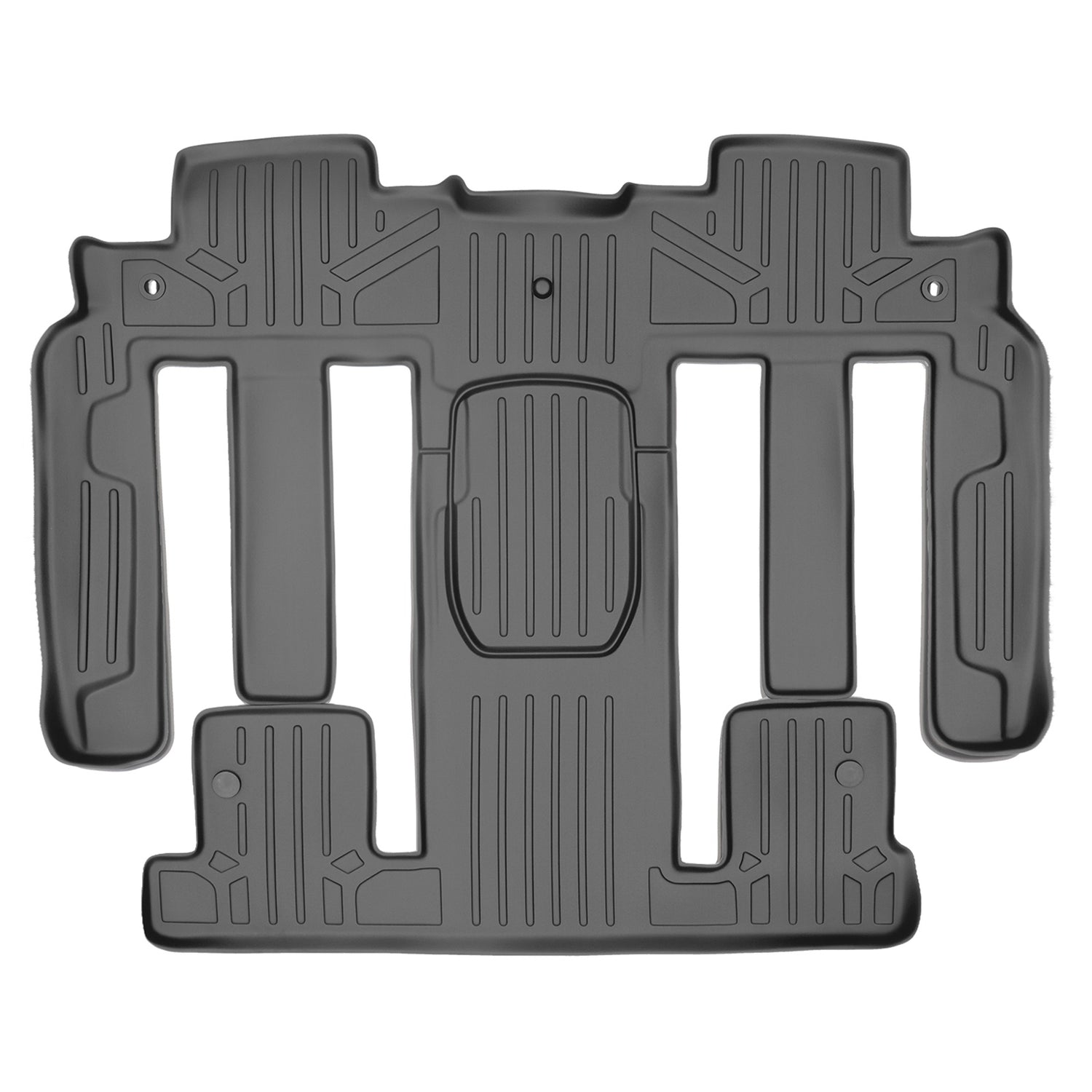 Floor Mats 2nd and 3rd Row Liner Grey <br> 07¨C17 Outlook/Traverse/Enclave/Acadia