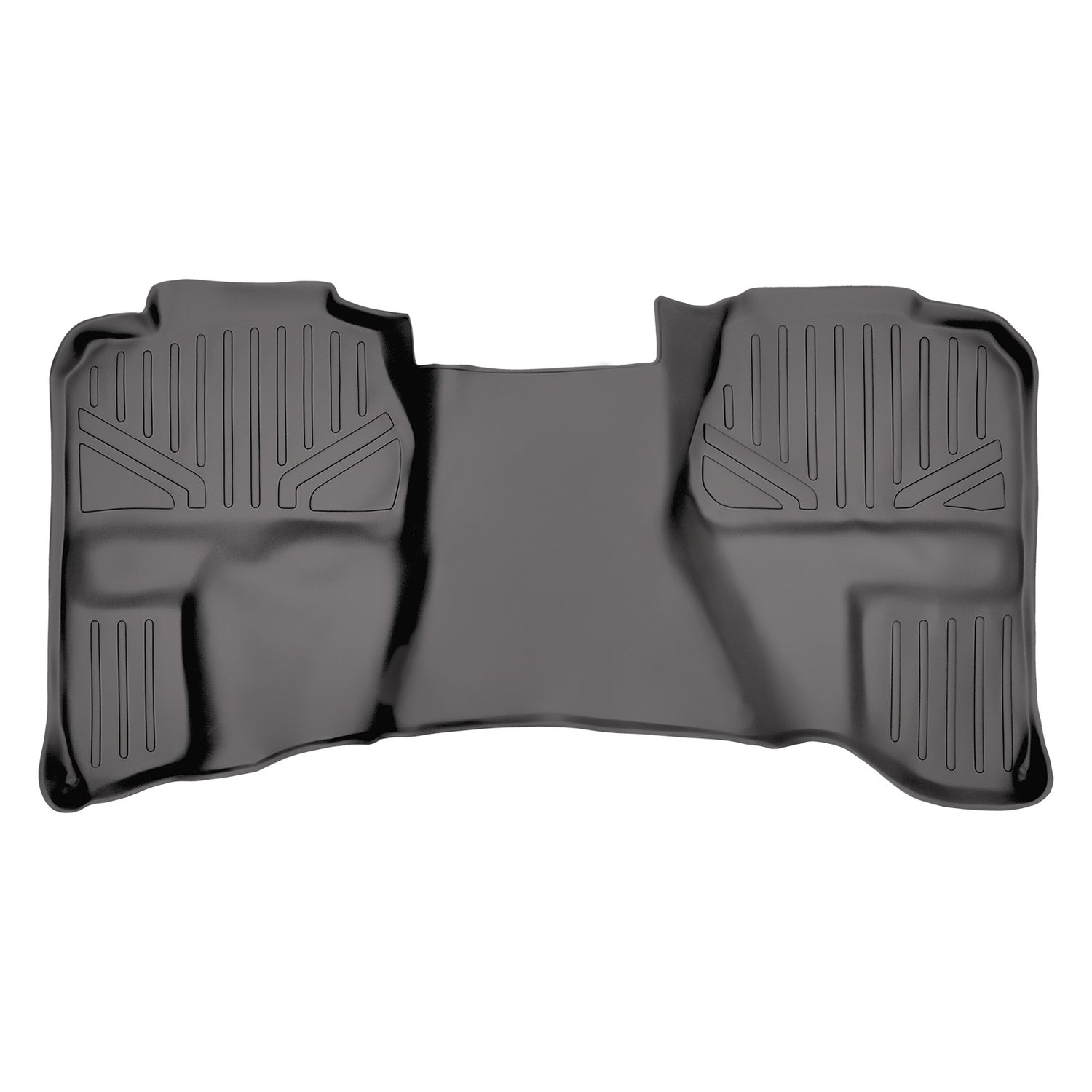 Floor Mats 2nd Row Liner Grey <br> 07¨C13 Chevy/GMC 1500¨C3500 Ext Cab