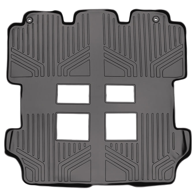 Floor Mats 2nd and 3rd Row Liner Grey <br> 11-17 Honda Odyssey