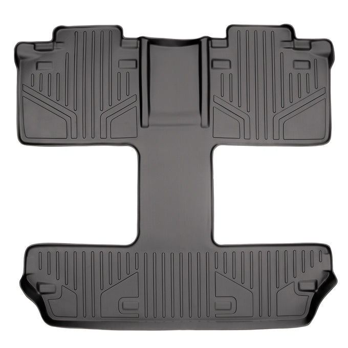 Floor Mats 2nd and 3rd Row Liner Grey <br> 11-20 Toyota Sienna (7 Passenger)