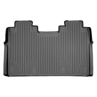 Floor Mats 2nd Row Liner Grey <br> 15-22 Ford F-150 SuperCrew Cab Front Bench Seats