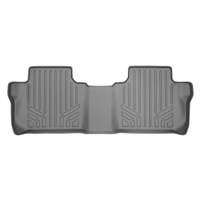 Floor Mats 2nd Row Liner Grey <br> 17-21 GMC Acadia with Bench Seats