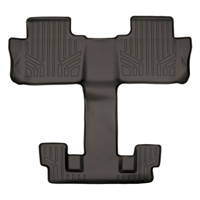 Floor Mats 2nd and 3rd Row Liner Cocoa <br> 17-21 GMC Acadia with Bucket Seats