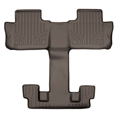 Floor Mats 2nd and 3rd Row Liner Cocoa <br> 20 Cadillac XT6 with Bucket Seats