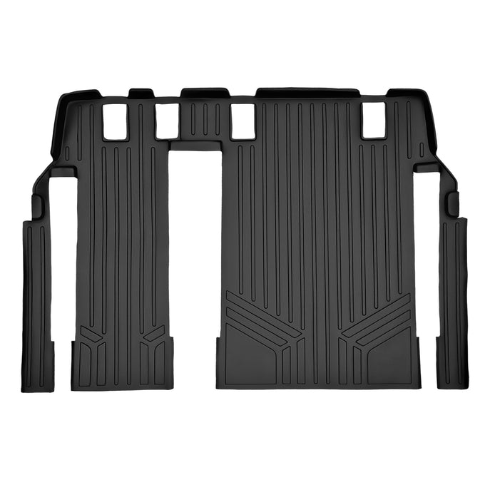 Floor Mats 3rd Row without 2nd Row Track Coverage <br> 11-20 Toyota Sienna (8 Passenger)