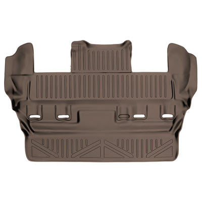 Floor Mats 3rd Row Liner Tan <br> 15-20 Chevy Tahoe GMC Yukon Cadillac Escalade